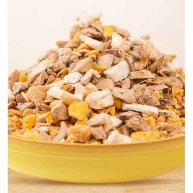 Ruốc gà sấy khô 500g Thịt sấy vụn mix hạt cơm pate cho chó mèo 41.000 VND 7