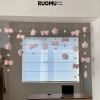 Ruomu Giá Trị Cao Nữ Treo Rèm Hành Tinh Hồng Trang Trí Tường Không Đục Lỗ Dễ Thương Trang Trí Trái Tim