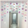 Ruomu Giá Trị Cao Nữ Treo Rèm Hành Tinh Hồng Trang Trí Tường Không Đục Lỗ Dễ Thương Trang Trí Trái Tim 9