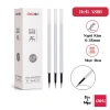 Ruột bút gel Deli A880 ngòi 0,38mm mực đen viết trơn êm nhanh, khô - Giá ưu đãi 98.999₫ (Hàng Chính Hãng)