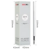 Ruột bút gel Deli A880 ngòi 0,38mm mực đen viết trơn êm nhanh, khô - Giá ưu đãi 98.999₫ (Hàng Chính Hãng) 8