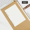 Ruột giấy REFILL sổ còng 6 lỗ A5 100 trang kem 100gsm, ghi chép, giá 28.000 VNĐ 10