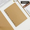 Ruột giấy REFILL sổ còng 6 lỗ A5 100 trang kem 100gsm, ghi chép, giá 28.000 VNĐ 12