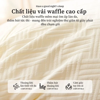 Ruột gối chần xoắn lúa mạch kháng khuẩn, chống xẹp lún, cỡ tiêu chuẩn 48x74 - 59.000₫ 4