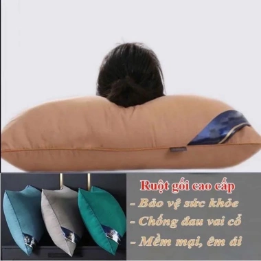 Ruột gối đầu cao cấp mềm mại 45-65cm chống mỏi cổ - Giá chỉ 29.000₫ 4