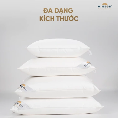 Ruột Gối Lông Vũ Tự Nhiên MP10G – Êm Ái, Thông Thoáng, Dễ Chịu, Giữ Độ Êm Mềm Lâu Dài – Giá 530k