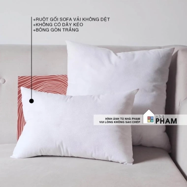 Ruột gối Nhà Phạm đa kích thước, giá ưu đãi 44.900đ - Đệm êm, hỗ trợ cột sống