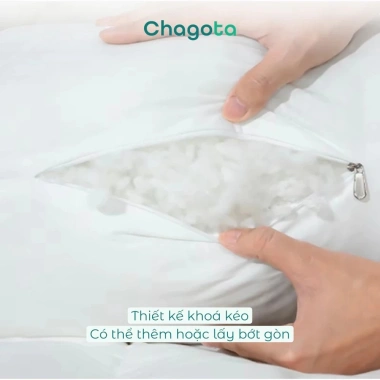 Ruột Gối Ôm Chagota 35x100cm Gòn Polyester Mềm Mại, Thoáng Khí, Thân Thiện, Giá 189k 3 Ruột Gối Ôm Chagota 35x100cm Gòn Polyester Mềm Mại, Thoáng Khí, Thân Thiện, Giá 189k 3
