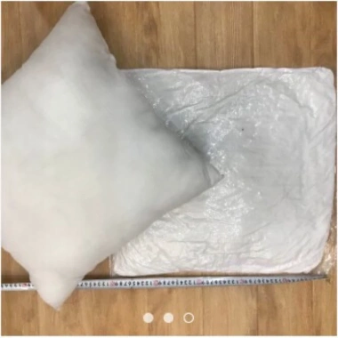 Ruột gối vuông tựa lưng 45x45 - Gối sofa, gối ôm bông hạt 6D không xẹp, giá ưu đãi 45.000 VND 6