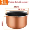 Ruột nồi áp suất Media 3L chống dính 11x21cm - Giá chỉ 255.000 dong giảm từ 331.500 2