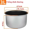 Ruột nồi áp suất Media 3L chống dính 11x21cm - Giá chỉ 255.000 dong giảm từ 331.500 4