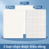 Ruột sổ còng giấy refill A5 B5 A4, 120tr kẻ ngang kẻ caro, vuông sổ planner bullet journal chống loá 19.000đ 3