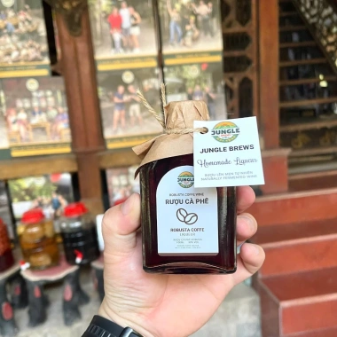 Rượu Cà Phê Robusta Jungle Brews Mai Chau 250ml - Trái Cây Lên Men Tự Nhiên, 250.000 VND