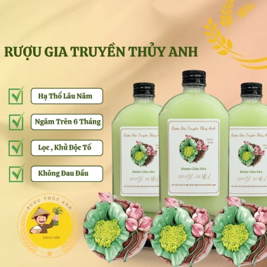 Rượu Cốm Sữa Thủy Anh 1.000ml - Hương Ngọt Dịu, Tinh Hoa Lúa Non, Giá Ưu Đãi 63.800₫ 9