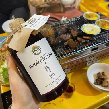 Rượu Dâu Tằm Jungle Brews Mai Châu 500ml Trái Cây Lên Men Tự Nhiên - Giá 169k