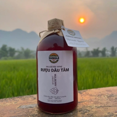 Rượu Dâu Tằm Jungle Brews Mai Châu 500ml Trái Cây Lên Men Tự Nhiên - Giá 169k