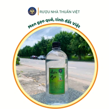 Rượu gạo 30 độ Thuần Việt chưng cất truyền thống chai 1L và bình 5L giảm giá 35.000₫