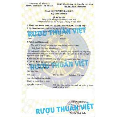 Rượu gạo 40 độ Thuần Việt - Chưng cất truyền thống, chai 1L, bình 5L, chỉ 45.000