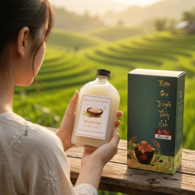 Rượu Hoàng Nếp Đục - Hương vị cổ truyền, hậu vị ngọt thanh, chỉ 57.800₫ 4