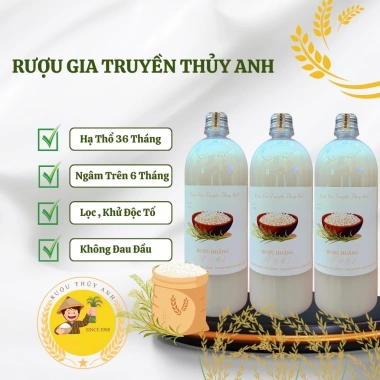 Rượu Hoàng Nếp Đục - Hương vị cổ truyền, hậu vị ngọt thanh, chỉ 57.800₫ 8