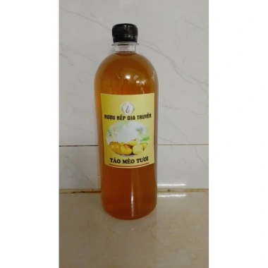 Rượu Mơ 1 Lít Chua Ngọt Êm Thơm Ngon - Hàng Chọn Lọc Loại 1 Giá 85.000 VNĐ