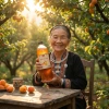 Rượu mơ má đào 1.000ml - Trái cây lên men, nhãn mới, Nhà Tro Hồng, giá 120k 4