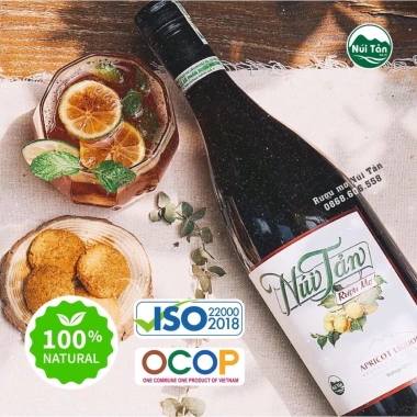 Rượu Mơ Mật Ong Núi Tản 750ml – Lên Men Tự Nhiên Từ Mơ Tươi, Giảm Giá 255.000₫ 5