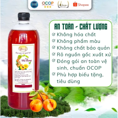 Rượu Mơ Rừng Rucota 5L - Đào Công Thành, Men Tự Nhiên, OCOP 3 sao, Giá 500k