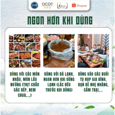 Rượu Mơ Rừng Rucota 5L - Đào Công Thành, Men Tự Nhiên, OCOP 3 sao, Giá 500k
