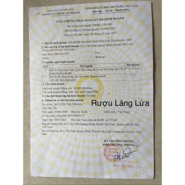 Rượu Nếp Cái Hoa Vàng 500ml - Rượu Làng Lứa, Rượu Hỷ, Rượu Tết, Giá 30.000 VND 7