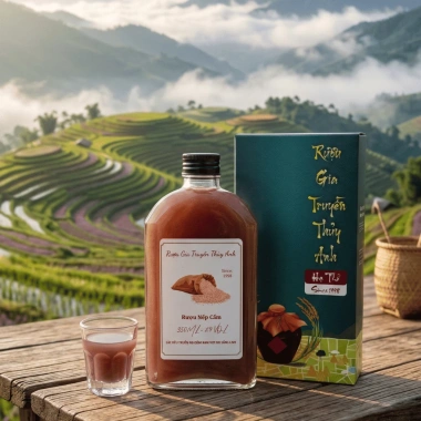 Rượu Nếp Cẩm Đặc Sản - Hương Vị Đậm Đà, Uống Êm Không Đau Đầu - Chỉ 64,410₫ 5