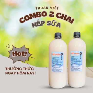 Rượu Nếp sữa 1 lít nếp đục truyền thống, mượt mà, uống êm - Giá 69.000đ