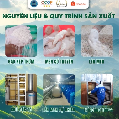 Rượu Nếp Sữa 5L Rucota Đào Công Thành - OCOP Nếp Đục, Lên Men Tự Nhiên, Giá 495k 4