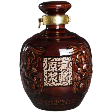 Rượu ngâm Dongzang nguyên chất - chai đặc biệt, bình gốm sứ Tây Tạng, chỉ 60.500₫