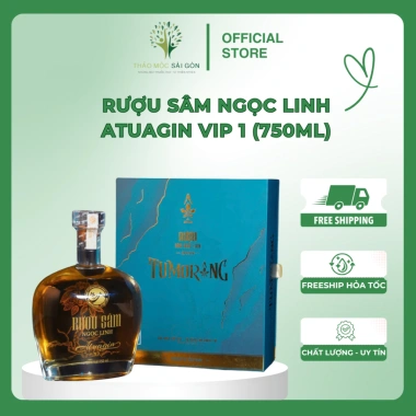 Rượu Sâm Ngọc Linh Tu Mơ Rông - Vị ngon, giảm stress, giảm căng thẳng - Giá 370.500đ - Thảo Mộc Sài Gòn