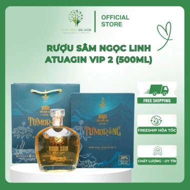 Rượu Sâm Ngọc Linh Tu Mơ Rông - Vị ngon, giảm stress, giảm căng thẳng - Giá 370.500đ - Thảo Mộc Sài Gòn