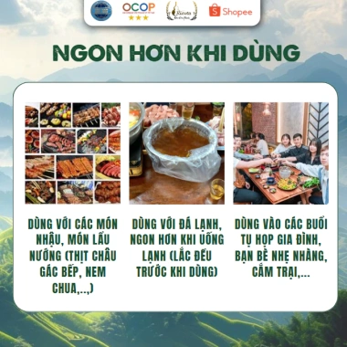 Ruou Táo Mèo Rucota Đào Công Thành 500ml - Đặc sản OCOP Lên Men Tự Nhiên, Chính hãng, Giá 119.000₫