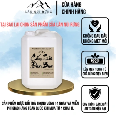 Rượu Trái Cây Lên Men Hạ Thổ 20L – Đặc Sản Thái, Không Đau Đầu, Lân Núi Rừng, 850k 3