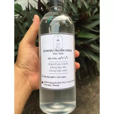 Rượu truyền thống Hóc Môn 40° 1 lít - Hương vị cổ truyền, lên men truyền thống, chỉ 42.997₫