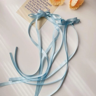 Ruy Băng Bobby Pin HYCEO Kẹp Tóc Nơ Ba Lê Chắc Chắn Satin Dễ Thương Thời Trang