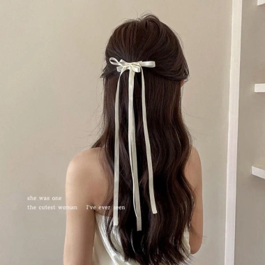 Ruy Băng Bobby Pin HYCEO Kẹp Tóc Nơ Ba Lê Chắc Chắn Satin Dễ Thương Thời Trang