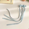 Ruy Băng Bobby Pin HYCEO Kẹp Tóc Nơ Ba Lê Chắc Chắn Satin Dễ Thương Thời Trang 7