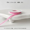 Ruy băng caro viền ren 1cm cuộn 9m - Bán chạy, giá ưu đãi 45.000đ (giá gốc 54.000đ) 9