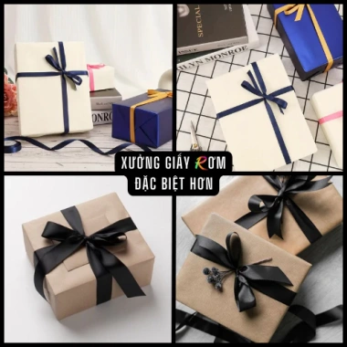 Ruy băng lụa 0.5cm 20m - Nhiều màu - Trang trí, gói quà, cột nơ, làm hoa - Giá 7.000đ 5