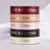 Ruy Băng Lụa 2,5CM Chữ Đồng Họa Love Is Eternal - Bó Hoa Đẹp Giá 28.000đ 9