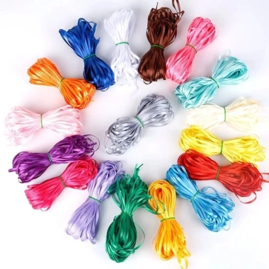 Ruy băng lụa 3mm satin 450m - Giáng sinh, Noel, Gói quà, Làm nơ - 79.000 VND Pinky Shop