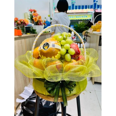 Ruy Băng Lụa Gân 1,5cm - Phụ kiện trang trí giỏ hoa quả và bó hoa 22.000 VND
