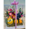 Ruy Băng Lụa Gân 1,5cm - Phụ kiện trang trí giỏ hoa quả và bó hoa 22.000 VND 6