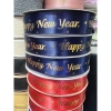 Ruy Băng Lụa In Chữ Happy New Year 2,5cm Cuộn To 45m Giá 40.000 Đẹp, Giá Rẻ, Trang Trí Năm Mới 2