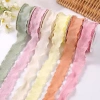 Ruy băng vải bèo 2.5cm - Dùng cột nơ, gói hoa, giá ưu đãi 10.000đ